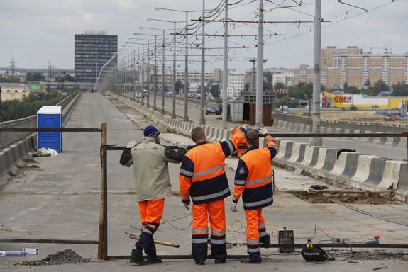 Ход капремонта Молитовского моста в Нижнем Новгороде: фоторепортаж 6 Ход капремонта Молитовского моста в Нижнем Новгороде: фоторепортаж 6