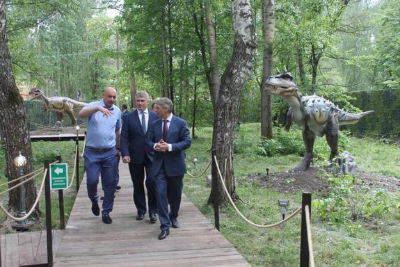 Сергей Белов и Иван Карнилин открыли в Нижнем Новгороде парк развлечений "Диноленд" 3 Сергей Белов и Иван Карнилин открыли в Нижнем Новгороде парк развлечений "Диноленд" 3