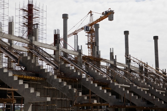 Стадион "Нижний Новгород" возводится "стахановскими темпами" — Валерий Шанцев 2 Стадион "Нижний Новгород" возводится "стахановскими темпами" — Валерий Шанцев 2