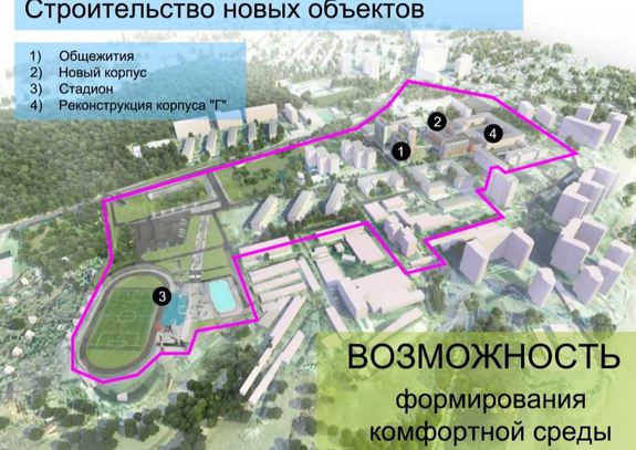 Непрерывный «зеленый коридор»: Студгородок Красноярска наполнят скверами 1 Непрерывный «зеленый коридор»: Студгородок Красноярска наполнят скверами 1