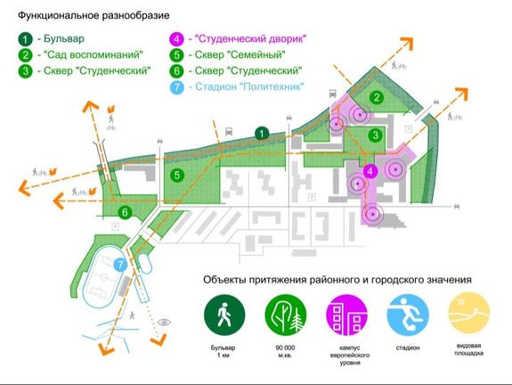 Непрерывный «зеленый коридор»: Студгородок Красноярска наполнят скверами 2 Непрерывный «зеленый коридор»: Студгородок Красноярска наполнят скверами 2