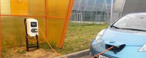 В аэропорту Казани появилась станция для зарядки электромобилей 1 В аэропорту Казани появилась станция для зарядки электромобилей 1