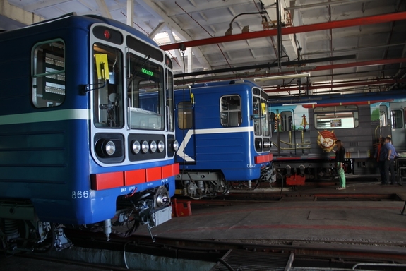 "Нижегородское метро" получило два состава поездов после капремонта 1 "Нижегородское метро" получило два состава поездов после капремонта 1