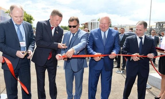 Дзержинский Завод им. Свердлова открыл новое производство серной кислоты 1 Дзержинский Завод им. Свердлова открыл новое производство серной кислоты 1