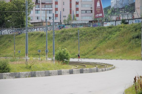 На Молитовском мосту в Нижнем Новгороде начата укладка рельсов. ФОТО 6 На Молитовском мосту в Нижнем Новгороде начата укладка рельсов. ФОТО 6
