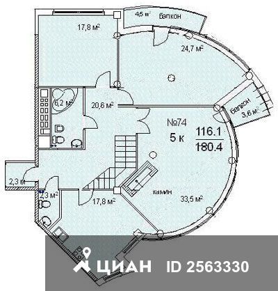 Пентхаус за 100 млн руб. остается самой дорогой квартирой в Нижнем Новгороде 3 Пентхаус за 100 млн руб. остается самой дорогой квартирой в Нижнем Новгороде 3