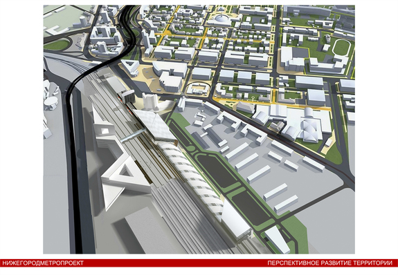 Градсовет одобрил концепцию вокзала ВСМ "Москва-Казань" в Нижнем Новгороде 2 Градсовет одобрил концепцию вокзала ВСМ "Москва-Казань" в Нижнем Новгороде 2