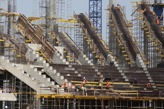 Монтаж крыши «Стадиона Нижний Новгород» начнется в первых числах августа 1 Монтаж крыши «Стадиона Нижний Новгород» начнется в первых числах августа 1