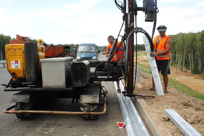 Шанцев проехал на фуре по Южному обходу. ФОТО + ВИДЕО 5 Шанцев проехал на фуре по Южному обходу. ФОТО + ВИДЕО 5