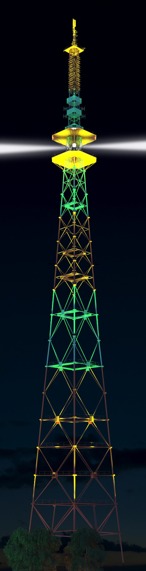 Поменять подсветку на нижегородской телебашне планируется к ЧМ-2018. Уже готов эскиз 1 Поменять подсветку на нижегородской телебашне планируется к ЧМ-2018. Уже готов эскиз 1