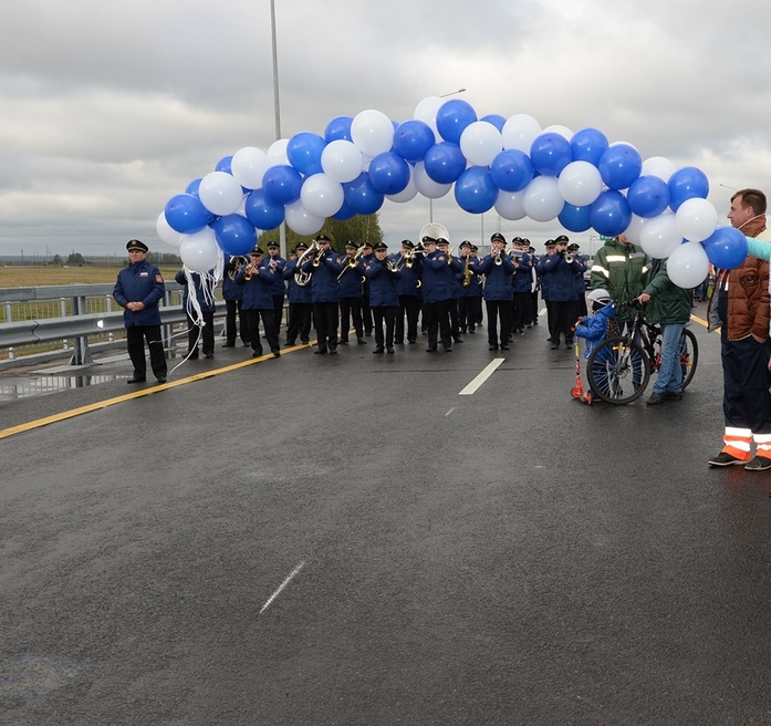 Как в Нижегородской области открывали Южный обход: ФОТО 6 Как в Нижегородской области открывали Южный обход: ФОТО 6
