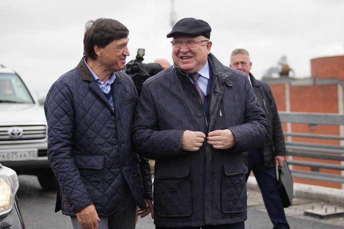 Как Шанцев и пообещал. Первый автомобиль проехал по Борскому мосту-дублеру 1 Как Шанцев и пообещал. Первый автомобиль проехал по Борскому мосту-дублеру 1