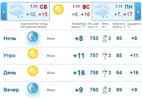 Погода на выходные, 1-2 октября, в Нижнем Новгороде: бабье лето — 2 1 Погода на выходные, 1-2 октября, в Нижнем Новгороде: бабье лето — 2 1