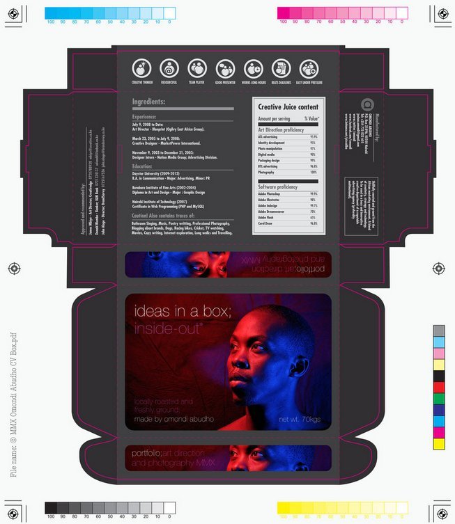 10 самых оригинальных западных резюме: шоколад, картонные коробки или Google 5 10 самых оригинальных западных резюме: шоколад, картонные коробки или Google 5