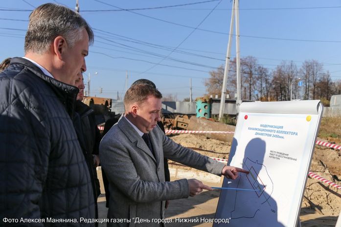 Разрушенный коллектор на Горной в Нижнем Новгороде отремонтируют к весне 2017 года 3 Разрушенный коллектор на Горной в Нижнем Новгороде отремонтируют к весне 2017 года 3