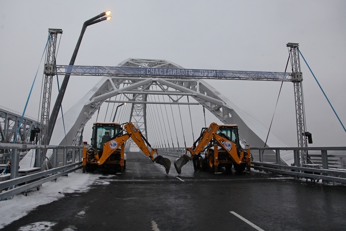 Открыто рабочее движение по дублеру Борского моста 1 Открыто рабочее движение по дублеру Борского моста 1
