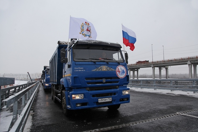 Открыто рабочее движение по дублеру Борского моста 3 Открыто рабочее движение по дублеру Борского моста 3