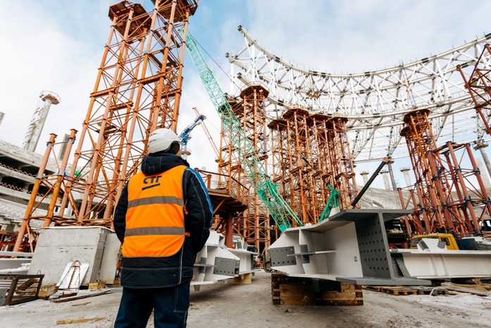 "Стройтрансгаз" показал стадион "Нижний Новгород" изнутри 4 "Стройтрансгаз" показал стадион "Нижний Новгород" изнутри 4