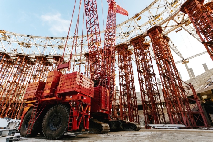 "Стройтрансгаз" показал стадион "Нижний Новгород" изнутри 6 "Стройтрансгаз" показал стадион "Нижний Новгород" изнутри 6