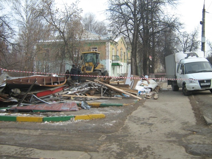 "Неделя длинных ковшей": в Канавине до 1 декабря демонтируют более ста ларьков 8 "Неделя длинных ковшей": в Канавине до 1 декабря демонтируют более ста ларьков 8