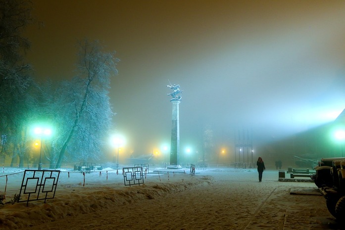 Туман опустился на Нижний Новгород 28 ноября. ФОТО 5 Туман опустился на Нижний Новгород 28 ноября. ФОТО 5