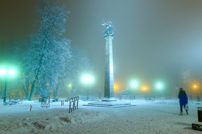 Туман опустился на Нижний Новгород 28 ноября. ФОТО 6 Туман опустился на Нижний Новгород 28 ноября. ФОТО 6