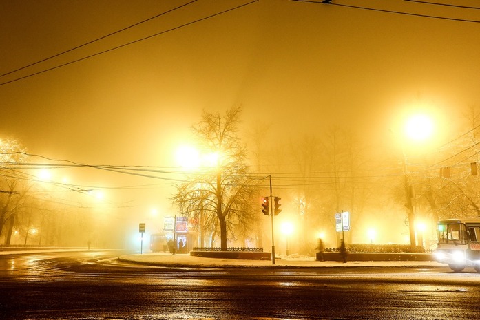 Туман опустился на Нижний Новгород 28 ноября. ФОТО 9 Туман опустился на Нижний Новгород 28 ноября. ФОТО 9