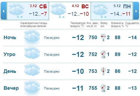 Прогноз погоды в Нижнем Новгороде на выходные, 3-4 декабря: морозное начало 1 Прогноз погоды в Нижнем Новгороде на выходные, 3-4 декабря: морозное начало 1