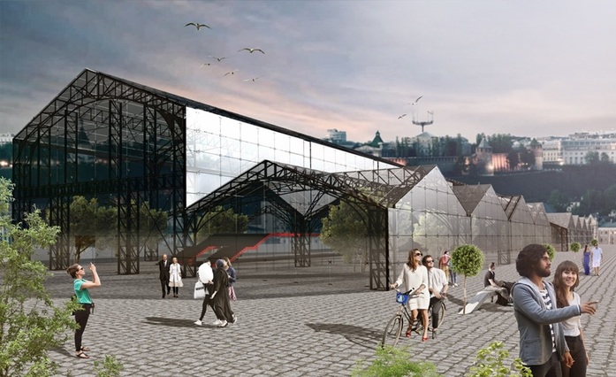 Что будет со Стрелкой? Нижегородские архитекторы представили свое видение территории 1 Что будет со Стрелкой? Нижегородские архитекторы представили свое видение территории 1