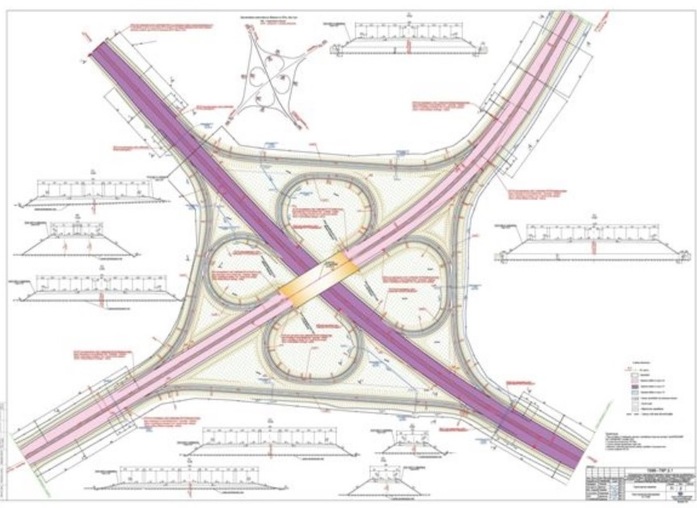 Новая развязка в Екатеринбурге обойдется в 1,4 млрд руб. / СХЕМА 1 Новая развязка в Екатеринбурге обойдется в 1,4 млрд руб. / СХЕМА 1