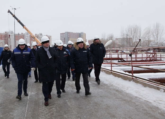 Как идут работы по строительству станции метро "Стрелка" в Нижнем Новгороде: фоторепортаж 2