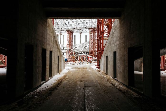 Как идет строительство стадиона в Нижнем Новгороде: фото 15 Как идет строительство стадиона в Нижнем Новгороде: фото 15