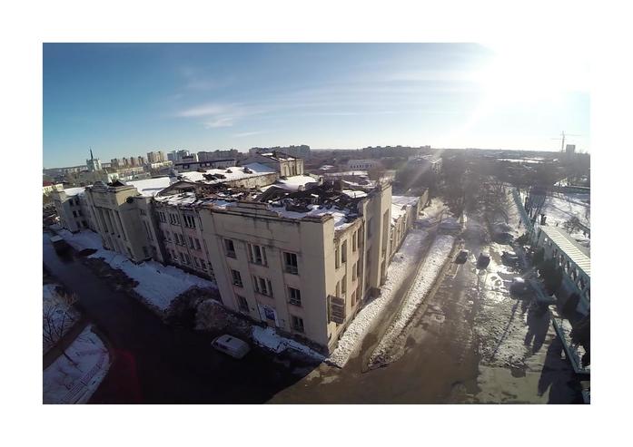 Инвестор ДК имени Ленина в Нижнем Новгороде сделал аэрофотосъёмку разрушенного здания 1 Инвестор ДК имени Ленина в Нижнем Новгороде сделал аэрофотосъёмку разрушенного здания 1