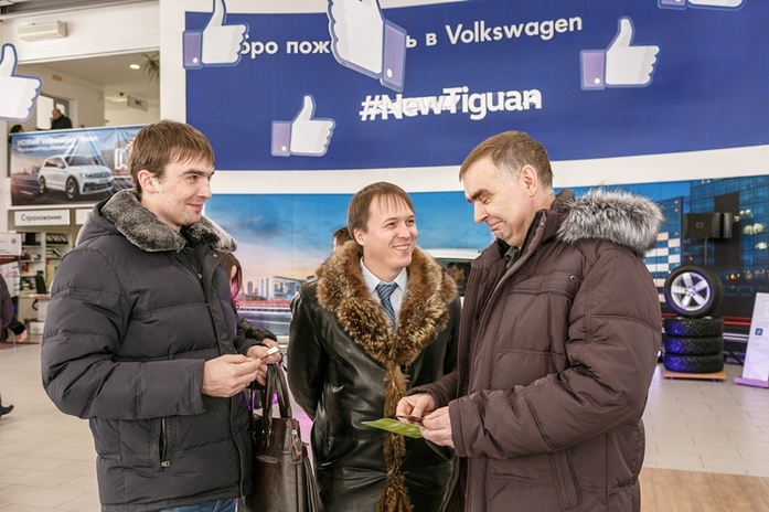 АвтоКлаус Центр: презентация нового Volkswagen Tiguan. ФОТО 6 АвтоКлаус Центр: презентация нового Volkswagen Tiguan. ФОТО 6