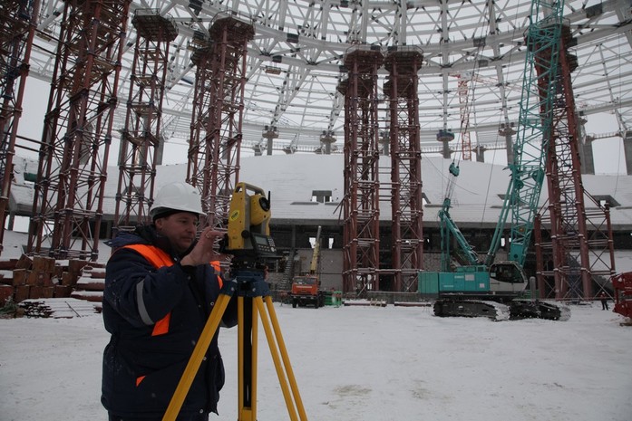 Процесс "раскружаливания" начался на стадионе "Нижний Новгород" 4 Процесс "раскружаливания" начался на стадионе "Нижний Новгород" 4
