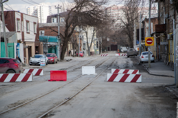 В Ростове началась реконструкция ул. Станиславского ФОТО 2 В Ростове началась реконструкция ул. Станиславского ФОТО 2