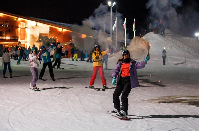 #горнопляж КЛЮЧАВТО провели в Красной Поляне 5 #горнопляж КЛЮЧАВТО провели в Красной Поляне 5