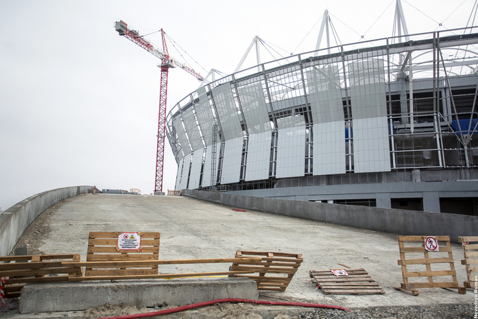 Устройство футбольного поля на "Ростов-Арене" начнется 20 марта ФОТО 2 Устройство футбольного поля на "Ростов-Арене" начнется 20 марта ФОТО 2