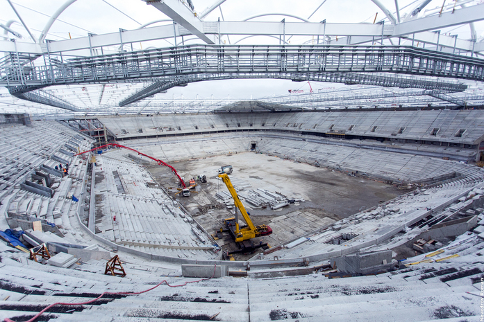 Устройство футбольного поля на "Ростов-Арене" начнется 20 марта ФОТО 9 Устройство футбольного поля на "Ростов-Арене" начнется 20 марта ФОТО 9