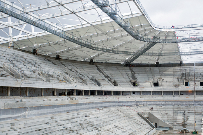 До окончания строительства "Ростов Арены" осталось 228 дней ФОТО 5 До окончания строительства "Ростов Арены" осталось 228 дней ФОТО 5