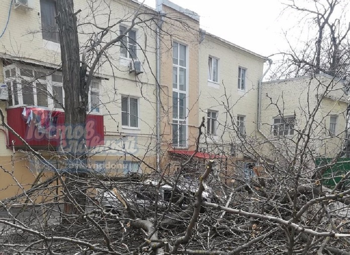Что наделал ветер в Ростове: о жертвах, битых окнах и деревьях ФОТО 2 Что наделал ветер в Ростове: о жертвах, битых окнах и деревьях ФОТО 2