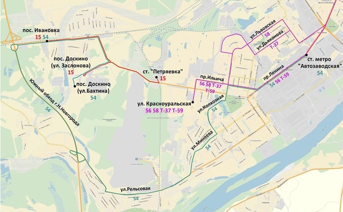 Нижегородская мэрия опубликовала схему движения вблизи проспекта Молодёжного 3 Нижегородская мэрия опубликовала схему движения вблизи проспекта Молодёжного 3