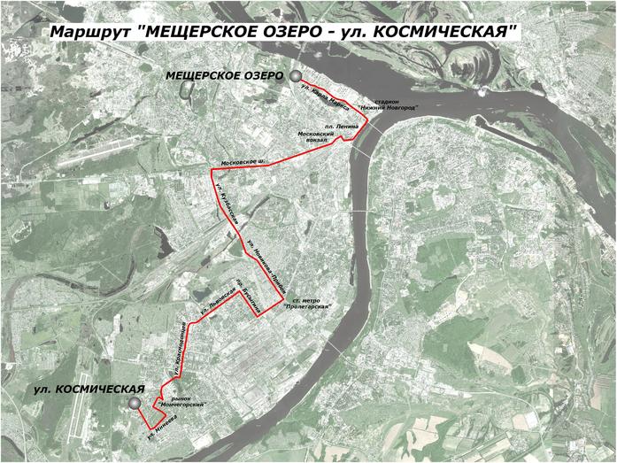 Опубликованы схемы 23 новых автобусных маршрутов в Нижнем Новгороде 14 Опубликованы схемы 23 новых автобусных маршрутов в Нижнем Новгороде 14