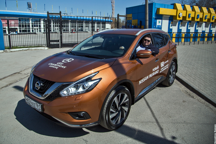 Марк Котляр "оседлал" новый Nissan Murano 2 Марк Котляр "оседлал" новый Nissan Murano 2