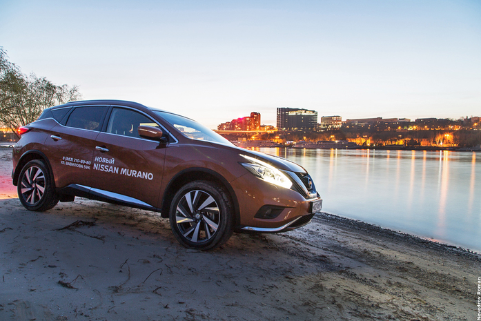 Марк Котляр "оседлал" новый Nissan Murano 7 Марк Котляр "оседлал" новый Nissan Murano 7