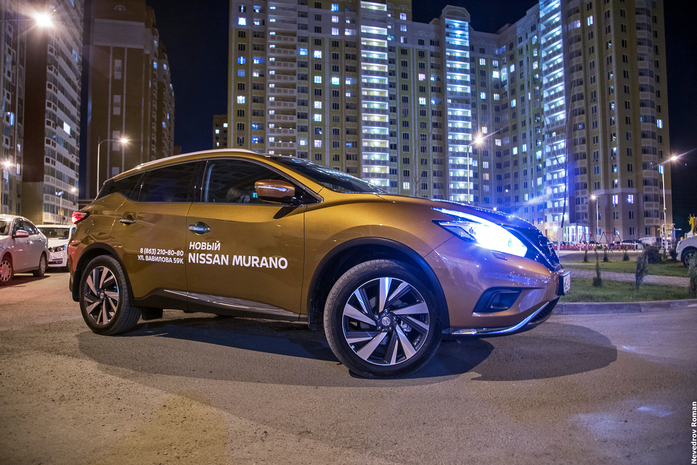 Марк Котляр "оседлал" новый Nissan Murano 8 Марк Котляр "оседлал" новый Nissan Murano 8
