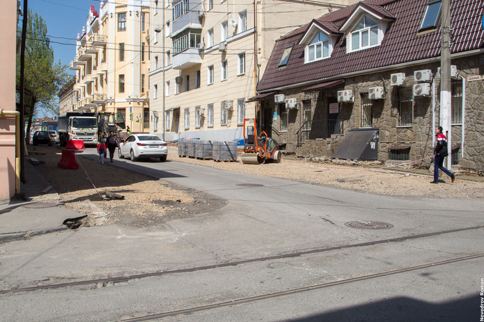 Второй этап реконструкции ряда улиц в центре города начался в Ростове ФОТО 1 Второй этап реконструкции ряда улиц в центре города начался в Ростове ФОТО 1