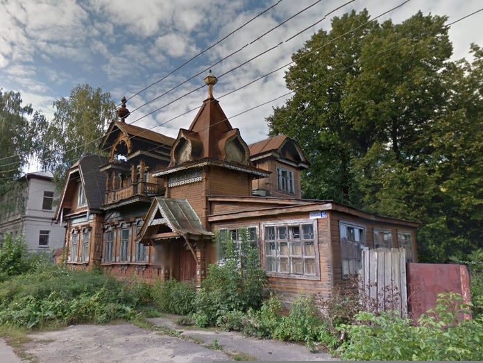 Дом купца Смирнова, привлекший внимание Путина, разобрали 1 Дом купца Смирнова, привлекший внимание Путина, разобрали 1