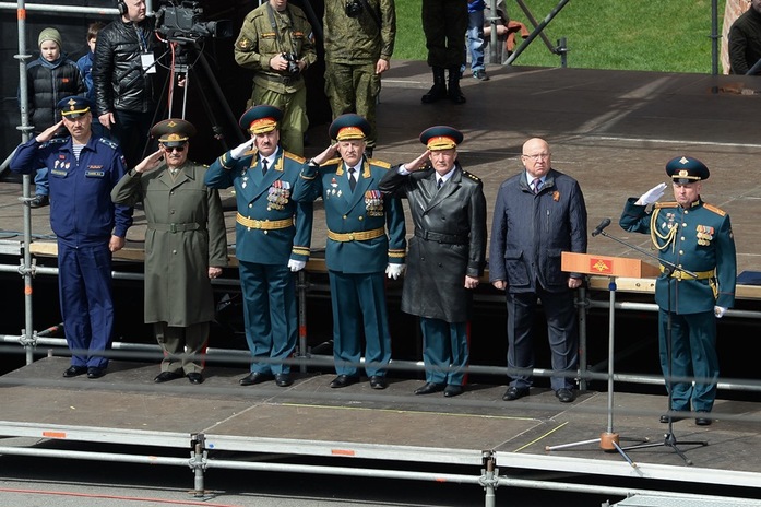 В Нижнем Новгороде состоялся Парад, посвященный 72-летней годовщине Победы  5