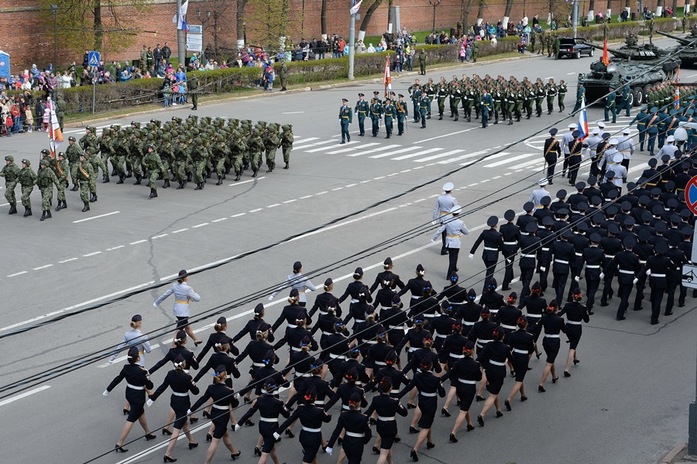 В Нижнем Новгороде состоялся Парад, посвященный 72-летней годовщине Победы  7